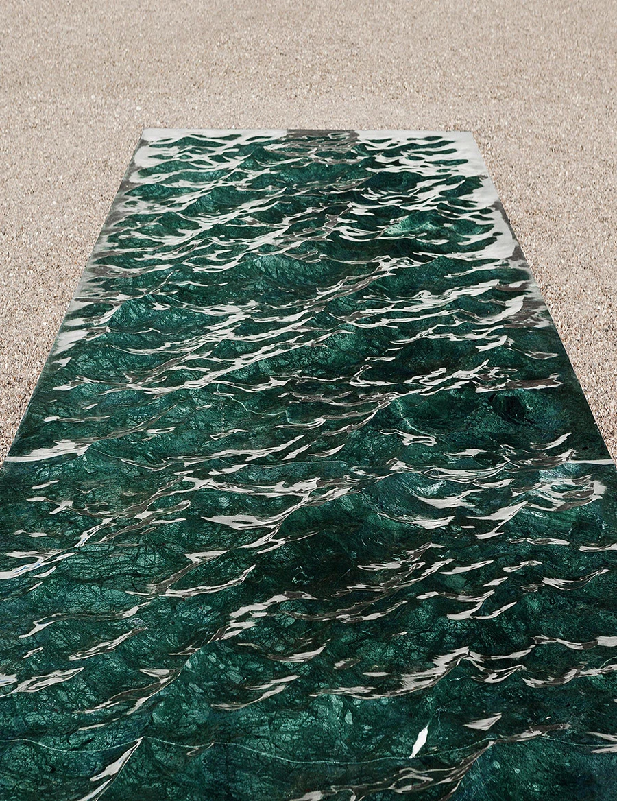 Green Liquid Marble 02 Green Liquid Marble 02