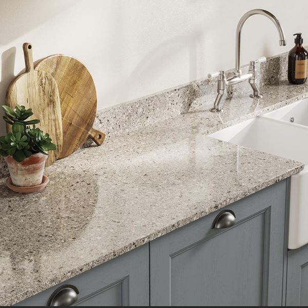 Alpina White Quartz Countertop