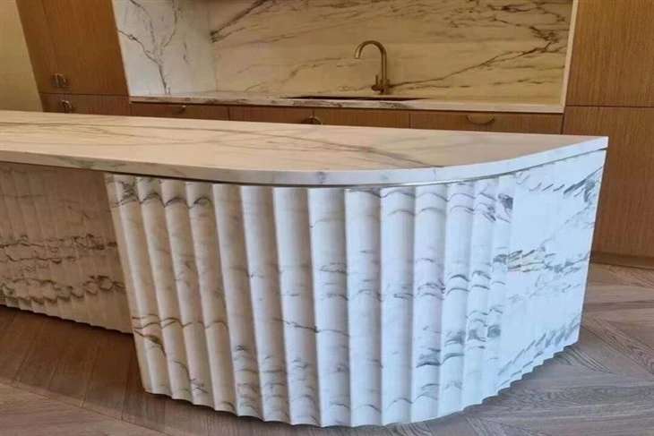 Calacatta White Marble Countertop
