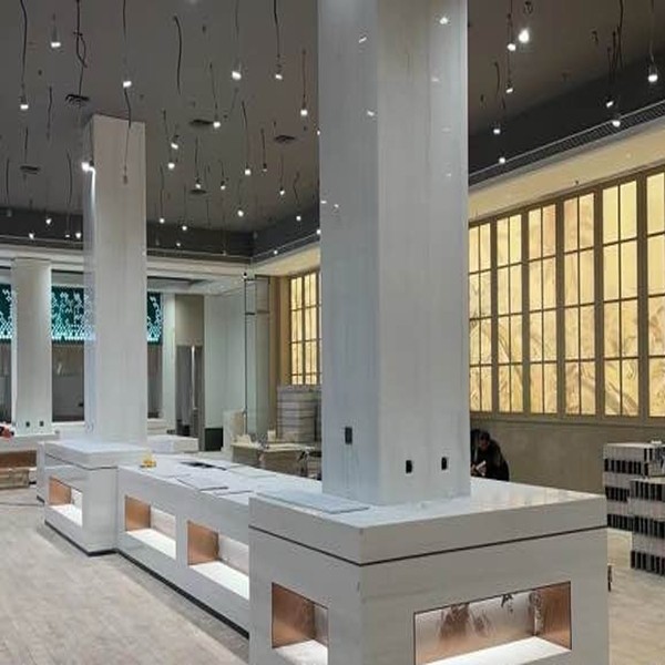 Dolomite White Marble Restaurent
