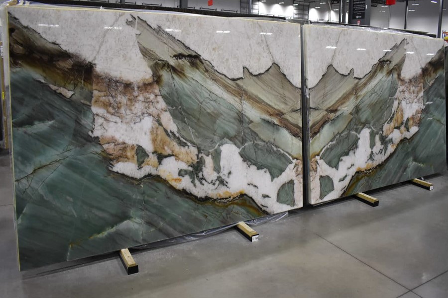 Botanic Wave Quartzite Gangsaw Slab Botanic Wave Quartzite Gangsaw Slab